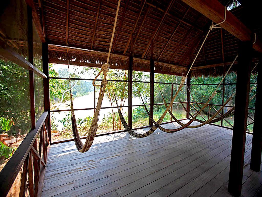 Heath River Wildlife Center Hostel Puerto Pardo Exterior photo
